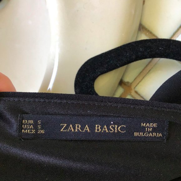 Zara Black Jewel Shoulder Detail Romper - Picture 6 of 8